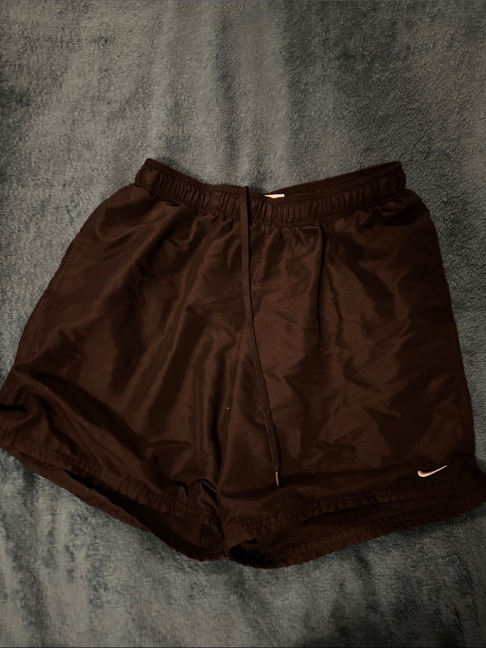 Nike Men’s Black Athletic Shorts with Subtle Logo